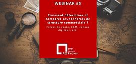 [AEC] Episode 5/7 - Comment déterminer et comparer ses scénarios de structure d'organisation commerciale ?