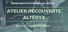 Atelier découverte Alteryx avec Actinvision