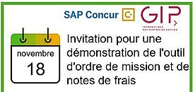 Démonstration de l'outil d'ordre de mission et de notes de frais de SAP Concur