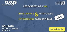 Les Soirées de l'IA by Axys : iA et intelligence géographique