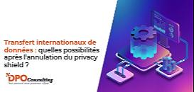 Transfert internationaux de données  : quelles possibilités après l'annulation du  privacy shield ?