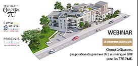 OLYMPI A CHARTRES : LANCEMENT DU PREMIER DCE NUMERIQUE BIM POUR LES TPE-PME DU TERRITOIRE