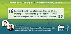 Marchés de l’énergie : A quoi ressemblera 2021 ?
