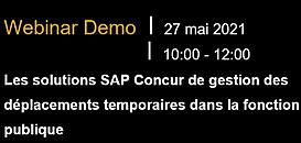 Solutions SAP Concur pour la gestion des déplacements temporaires dans la fonction publique