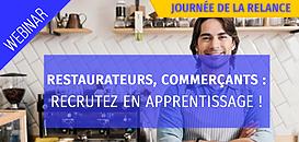 Restaurateurs, Commerçants : recrutez en apprentissage !