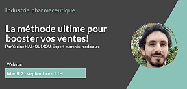 Industrie pharmaceutique : la méthode ultime pour booster vos ventes !