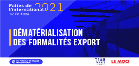 Dématérialisation des formalités export