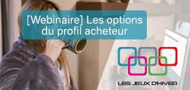 Les options du Profil acheteur