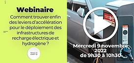 Comment trouver des leviers d’accélération pour le déploiement des infrastructures de recharge électrique et hydrogène ?