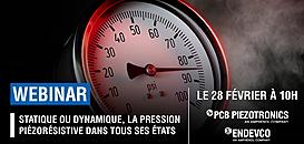 Statique ou dynamique, la pression piézorésistive dans tous ses états