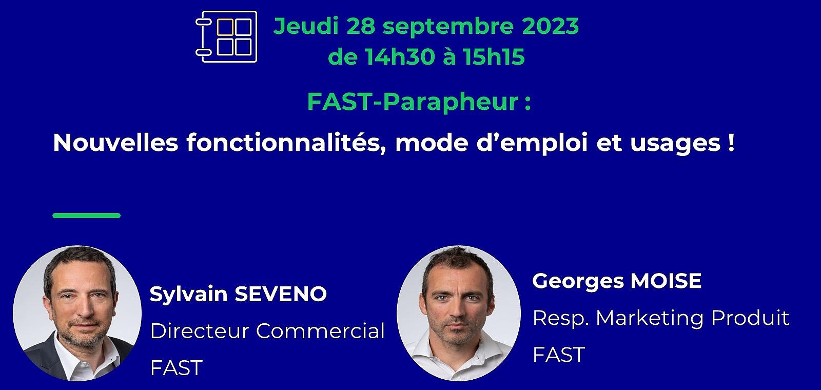 FAST-Parapheur : fonctionnalités, mode d'emploi et usages.