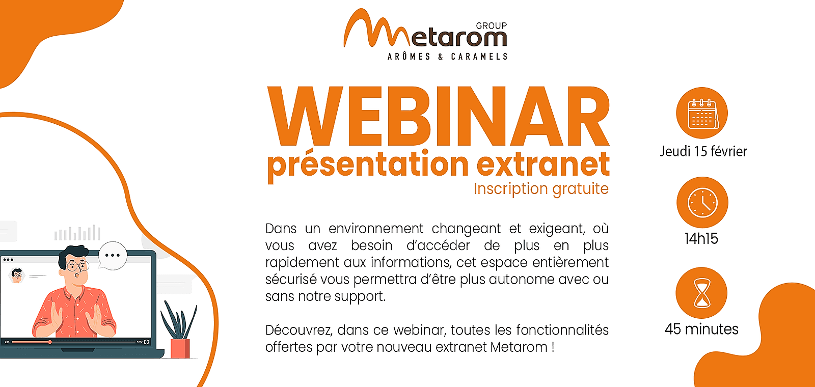 Présentation EXTRANET Metarom