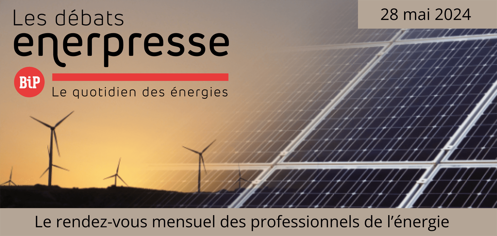 Débats BIP ENERPRESSE Enjeux de la biomasse : hiérarchisation des usages et bouclage énergétique