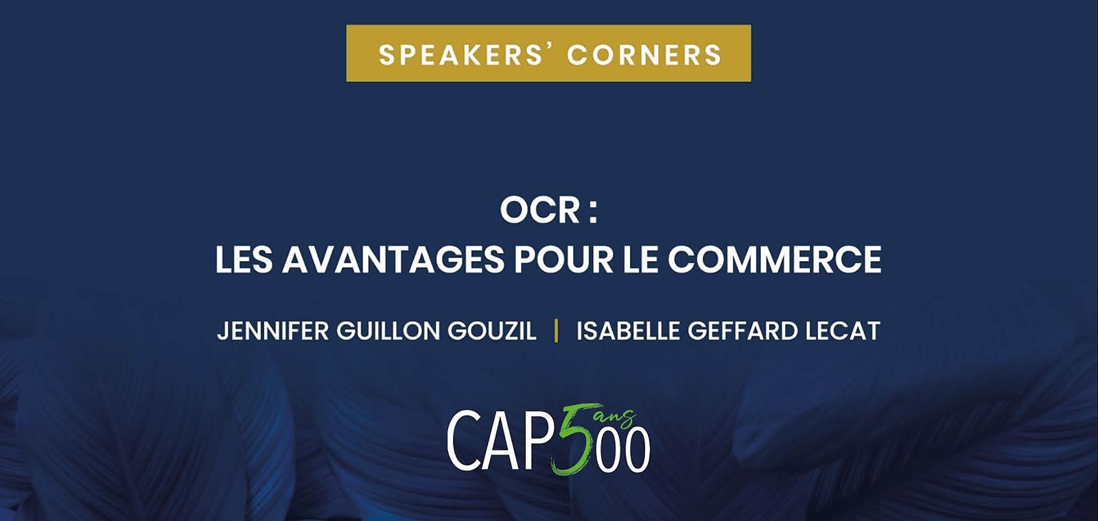 Speakers' Corner | OCR : les avantages pour le commerce