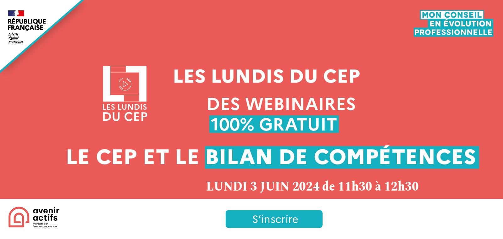 CEP et bilan de compétences