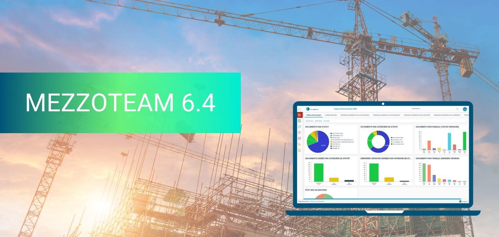 Découvrez les dernières évolutions de Mezzoteam : Boostez votre efficacité avec la version 6.4