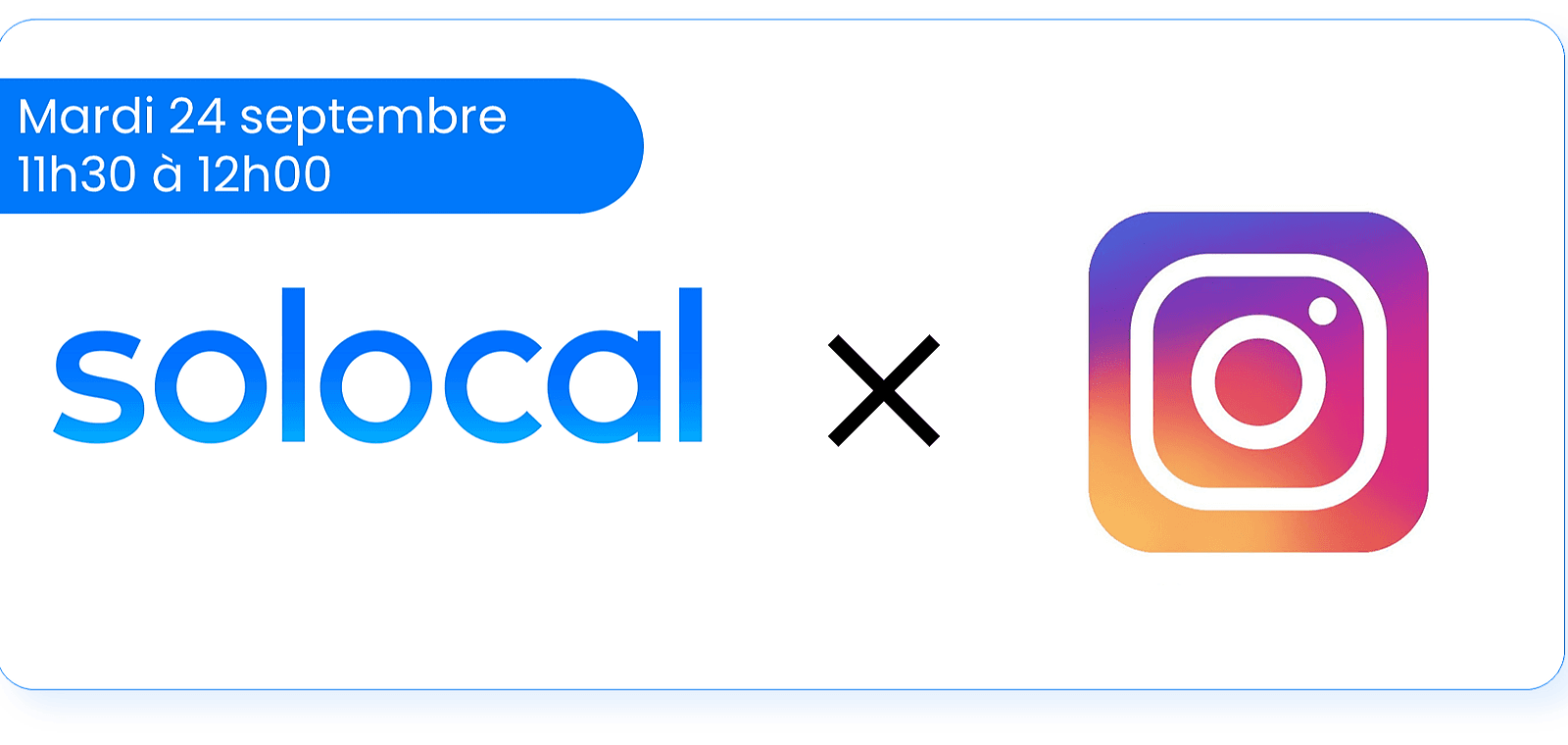 Démo : connectez votre page Instagram à Solocal Manager pour publier vos actualités sur le réseau social préféré !