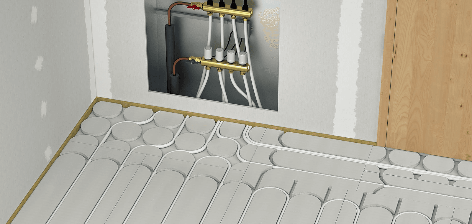 Efficacité énergétique : le chauffage au sol biosourcé qui répond aux exigences règlementaires et environnementales.