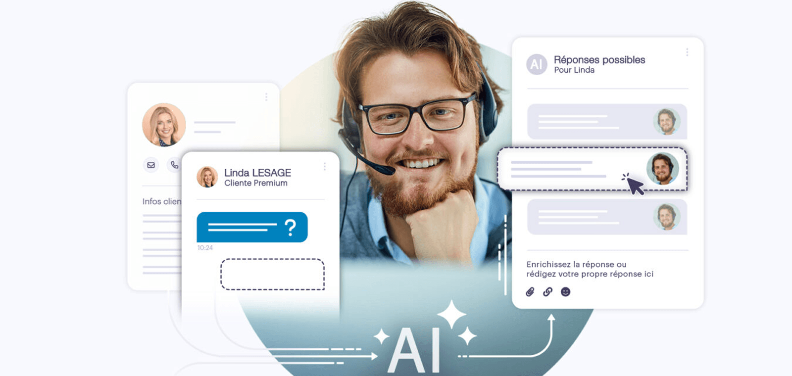 Du bot au conseiller augmenté : comment l’IA redéfinit la relation client
