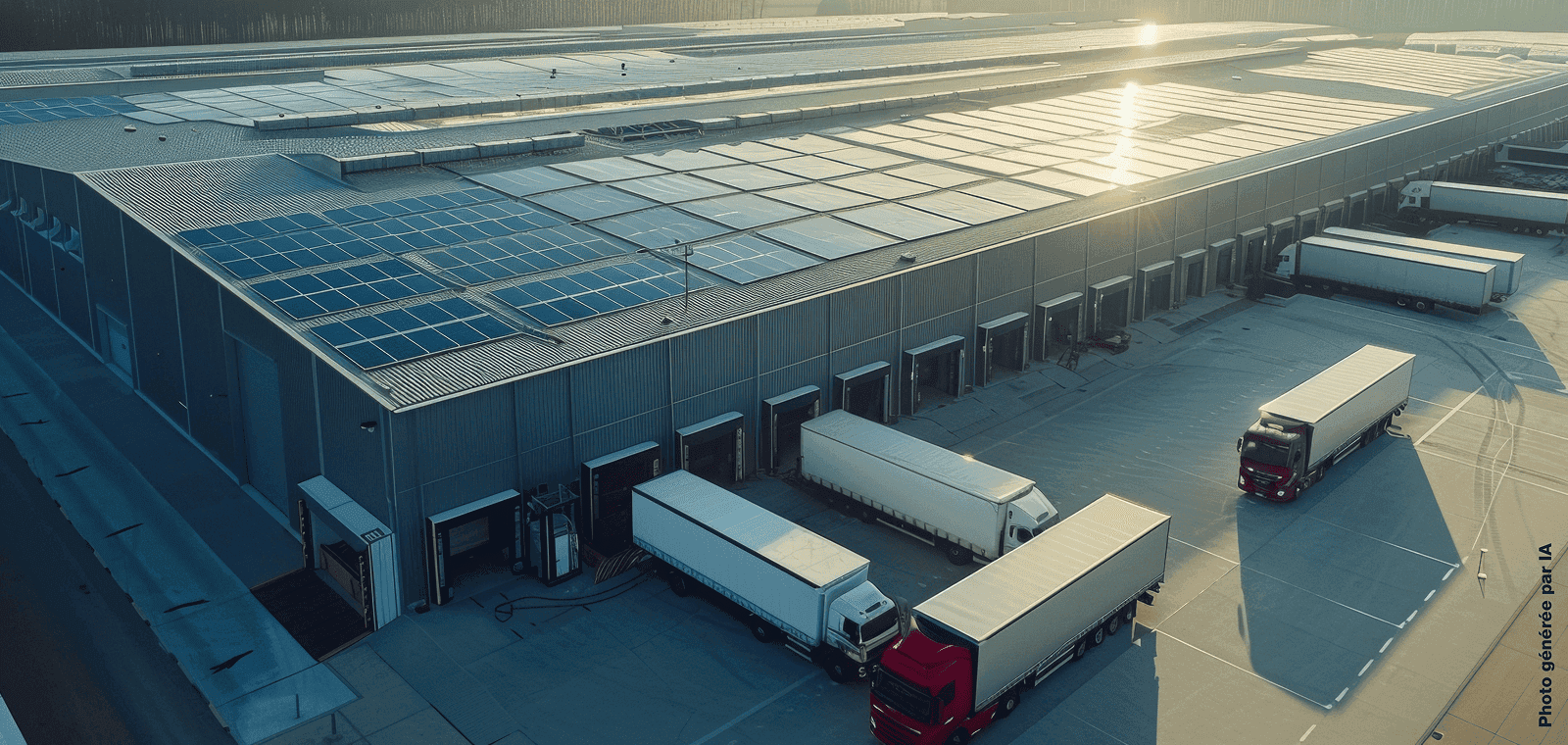 Bases logistiques : toitures légères et performantes pour réduire l'impact carbone