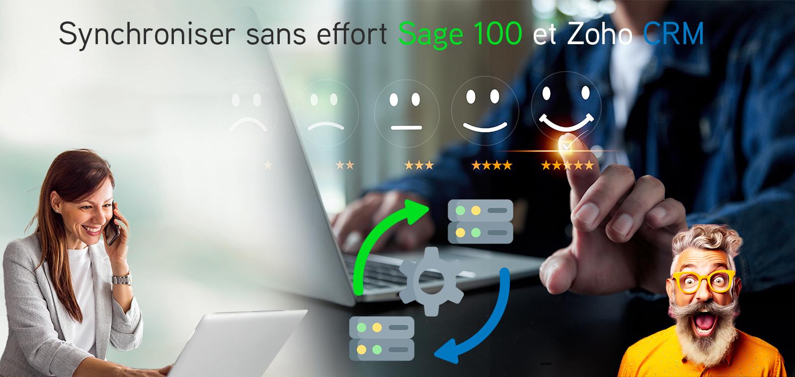 Comment synchroniser Sage 100 et Zoho CRM pour éliminer les ressaisies et fiabiliser vos données