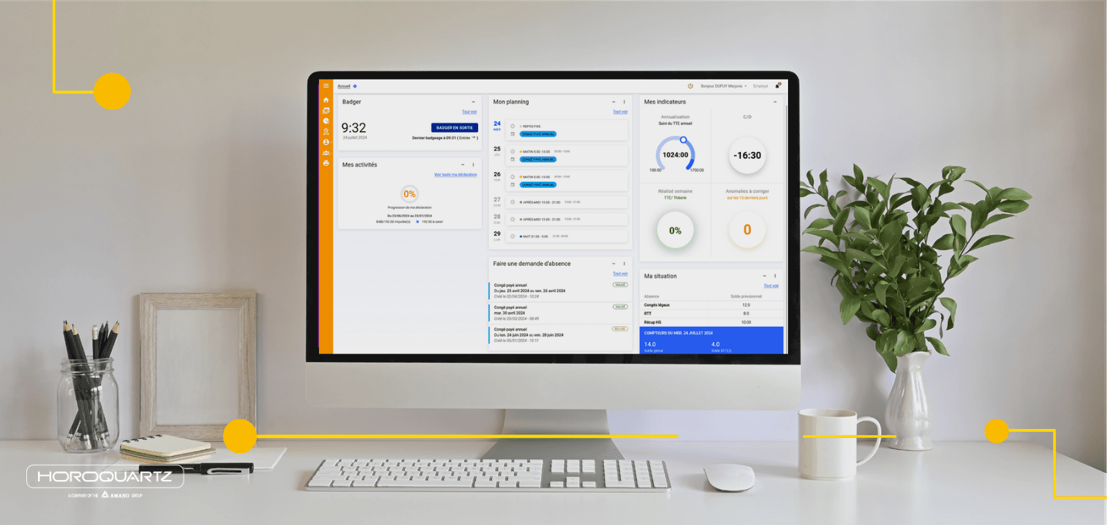 Les clés pour améliorer la Gestion du Temps de Travail au sein des PME - Horoquartz