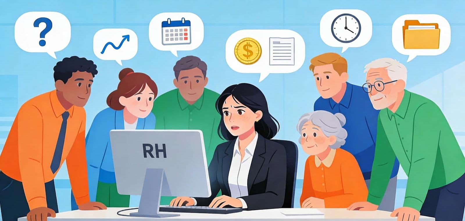 DRH : comment arrêter de passer vos journées à répondre aux mêmes questions retraite ?