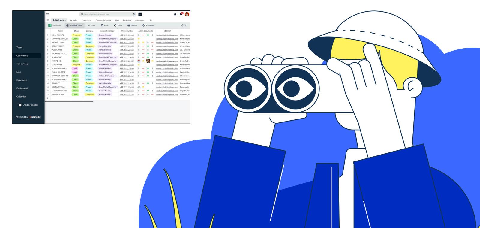 Découvrez comment simplifier la gestion multimétiers de votre entreprise grâce à Timetonic