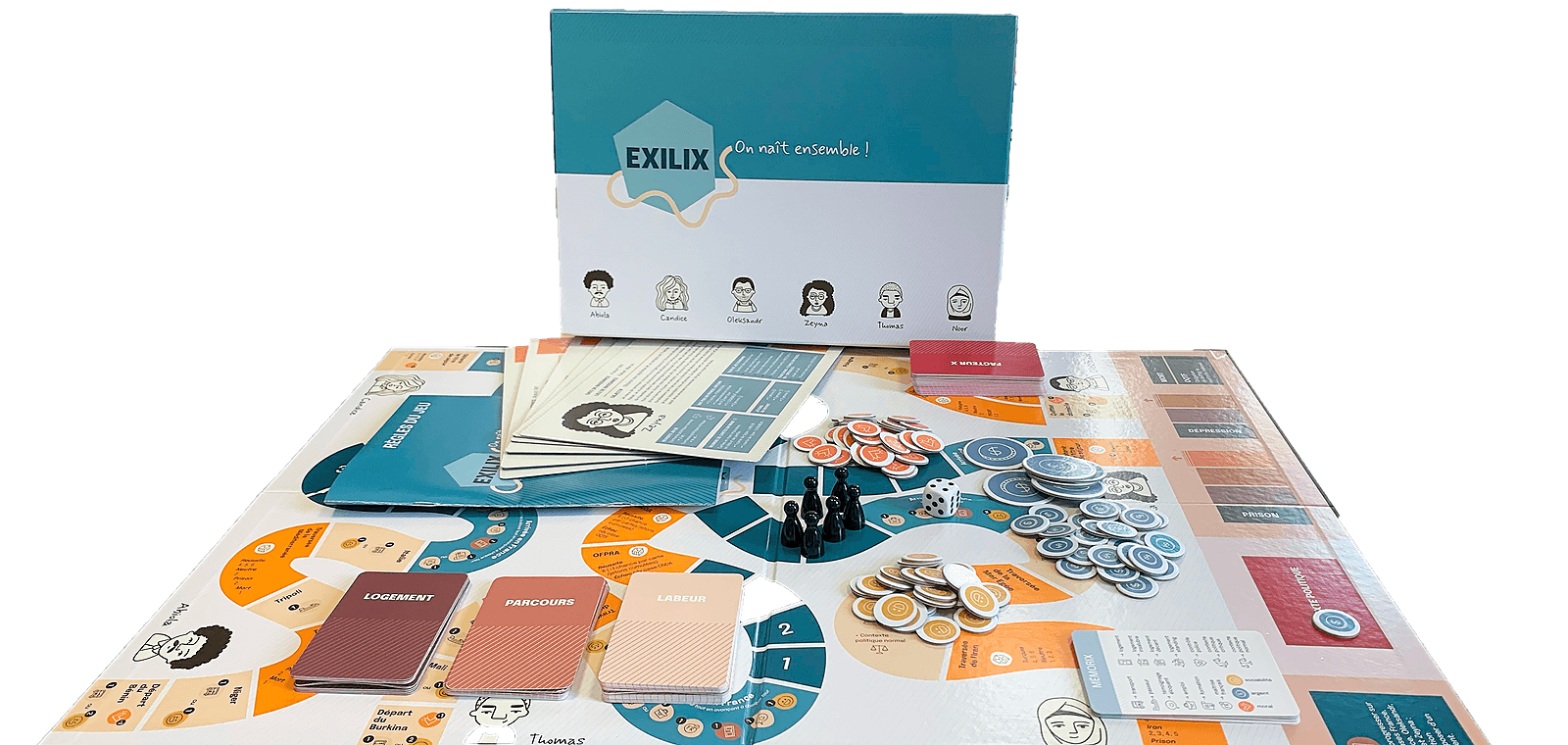 Jeu EXILIX - parcours d'intégration