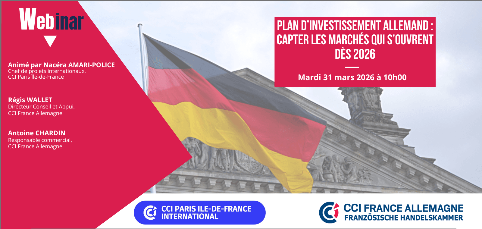 Plan d’investissement allemand : capter les marchés qui s’ouvrent dès 2026