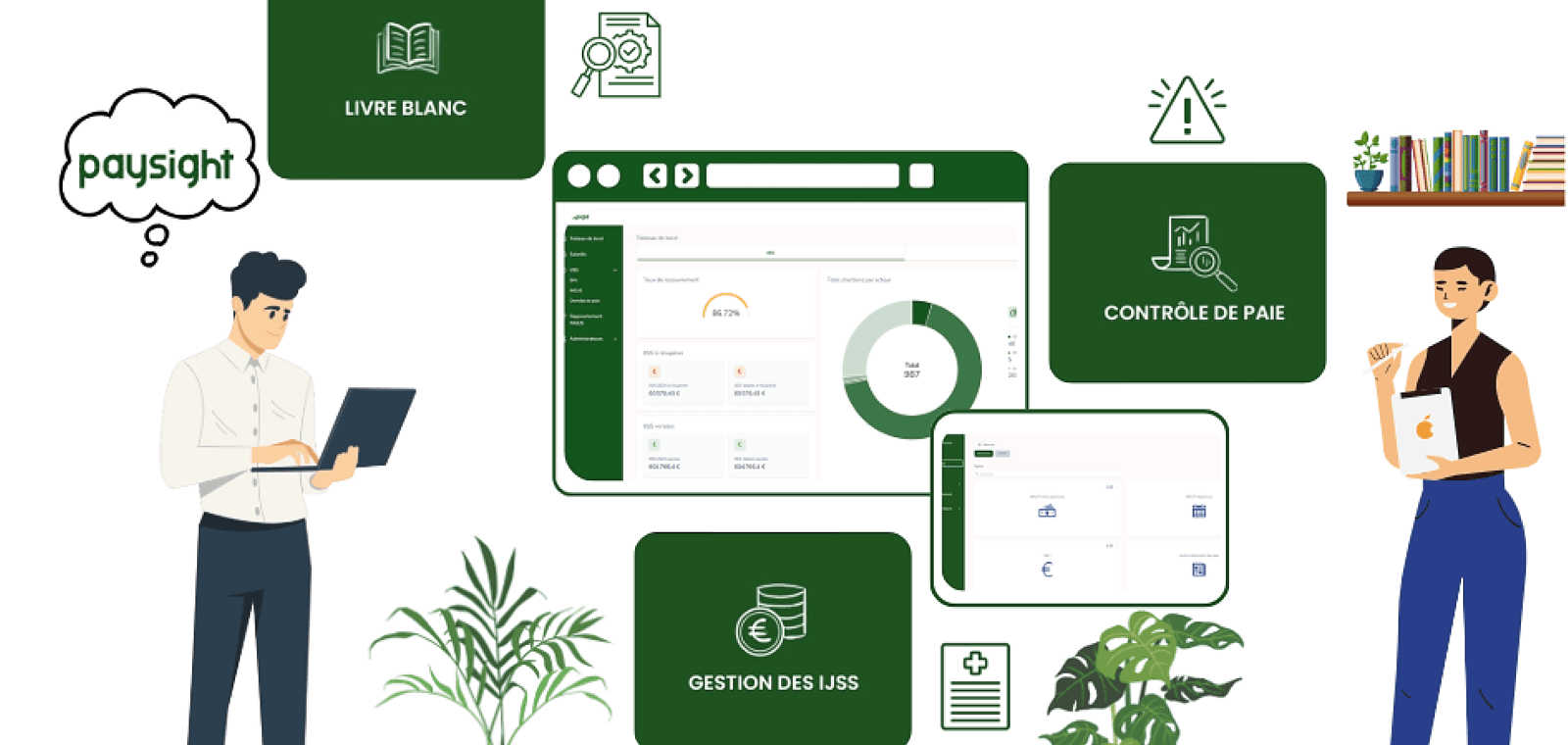 Comment PAYSIGHT transforme la gestion de la paie : simplicité, sécurité et fiabilité.