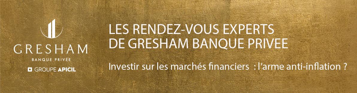 Les RDV experts / Investir sur les marchés financiers, l’arme anti-inflation ?