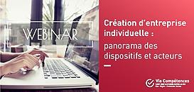 Création d'entreprise individuelle : panorama des dispositifs et des acteurs