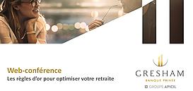 Les 5 règles d'or pour optimiser votre retraite - GRESHAM Banque Privée