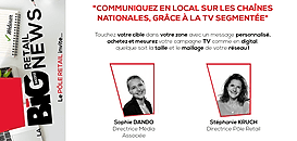 Communiquez en local sur les chaînes TV nationales, grâce à la TV Segmentée