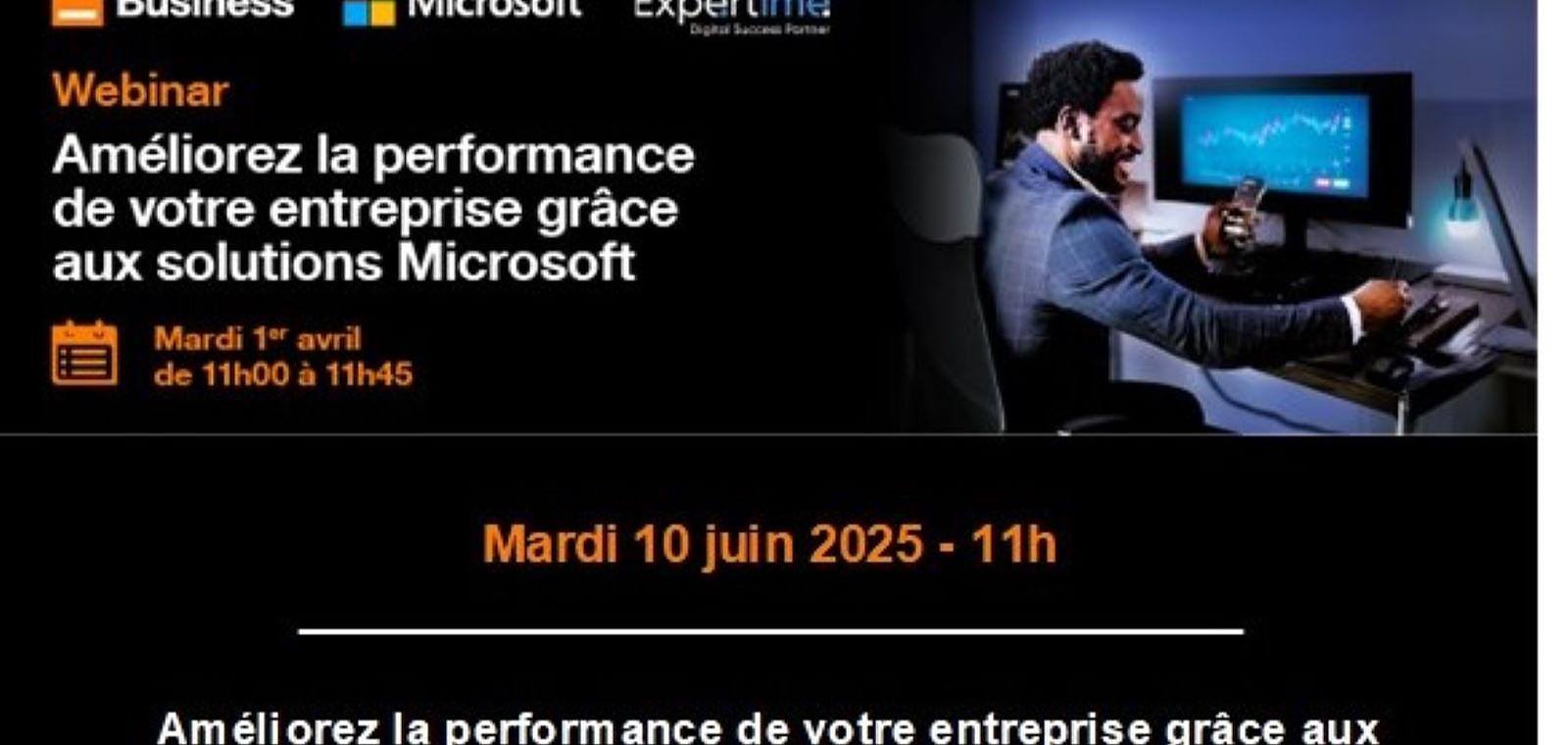 Améliorez la performance de votre entreprise grâce aux solutions Microsoft