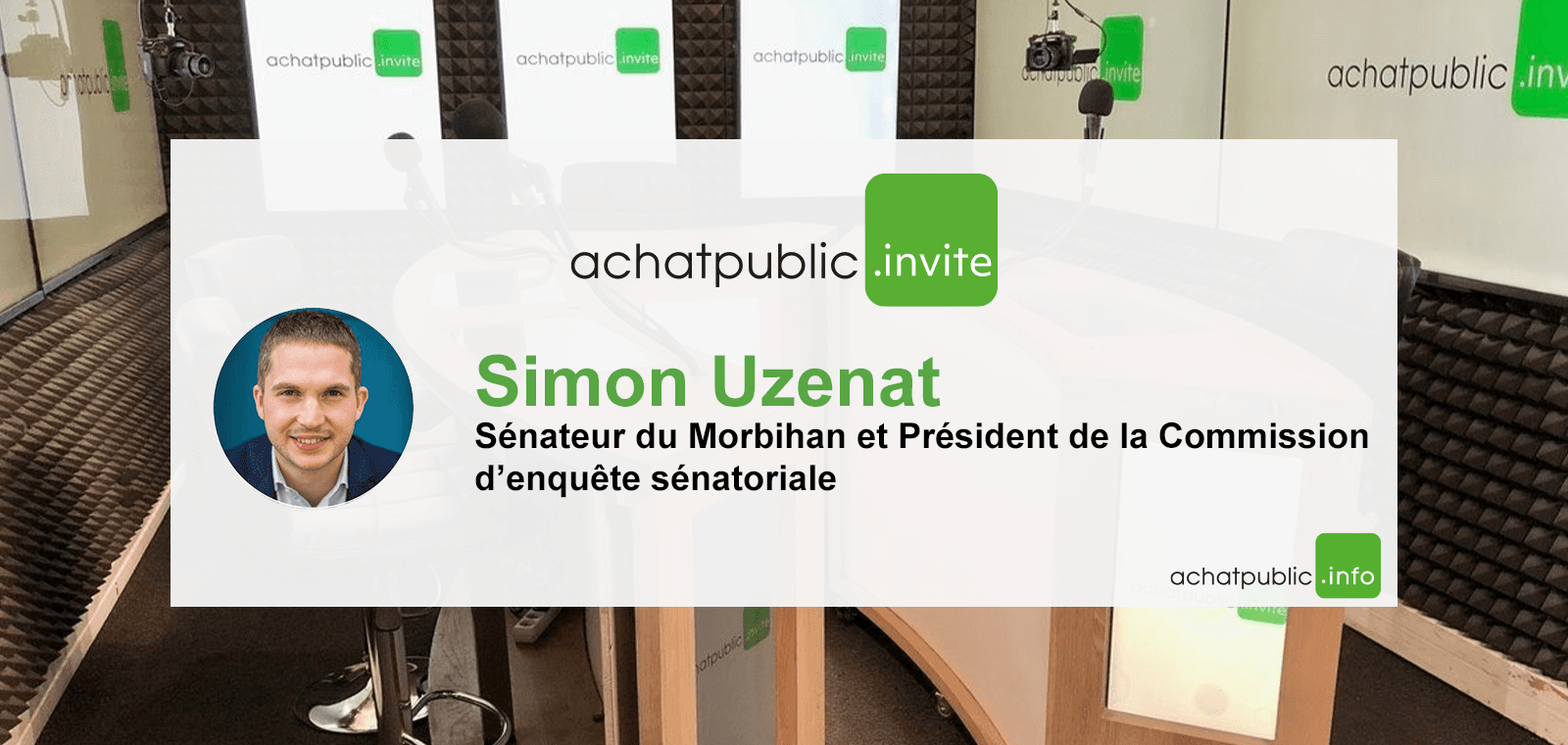 achatpublic invite... Simon Uzenat : "La commande publique exige un cadre politique"