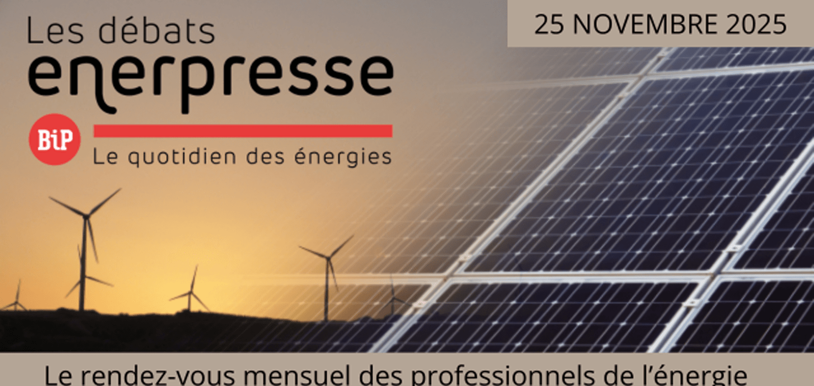 Débats BIP ENERPRESSE 7 Mobilité, bornes de recharges et réseaux intelligents