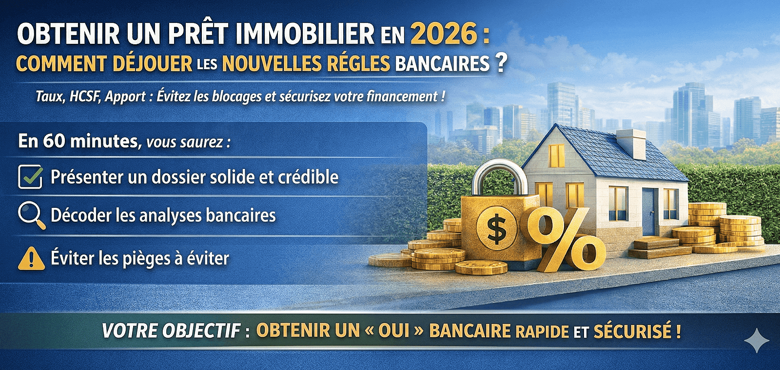 Crédit immobilier 2026 : les règles ont changé, voici comment obtenir votre prêt