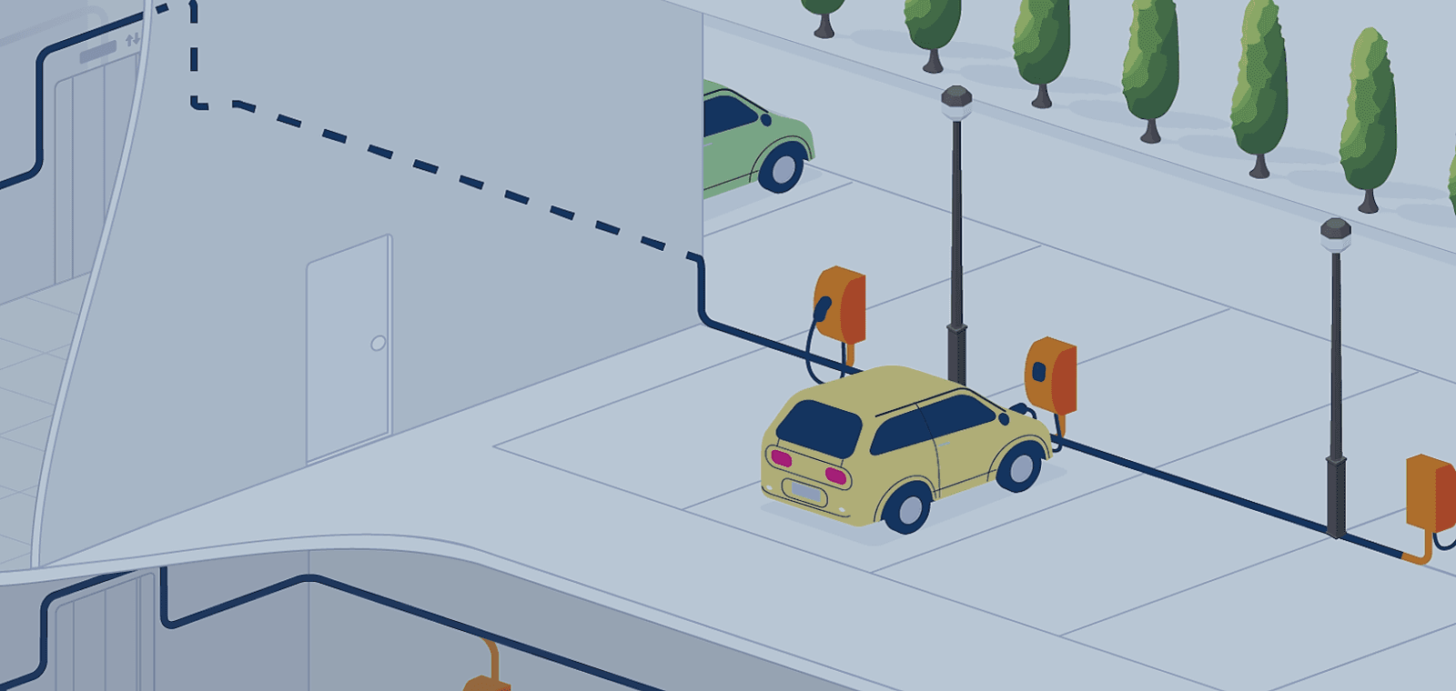Bornes de recharge en copropriété : le financement des IRVE en parkings extérieurs, c'est enfin possible !