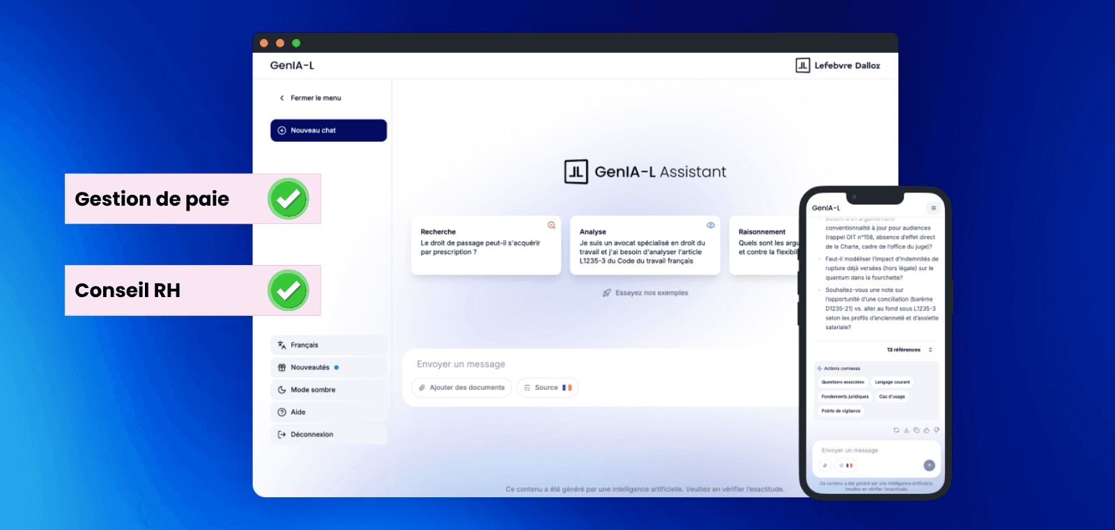 Sécurisez vos missions sociales avec GenIA-L : de la gestion la de paie au conseil RH