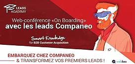 « On Boarding » : Embarquez chez Companeo et transformez vos premiers leads !