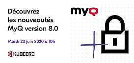 Les nouveautés de MyQ 8.0