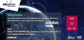 Webinaire - Accès et exploitation des données et services Copernicus : démonstration avec la plateforme Sobloo