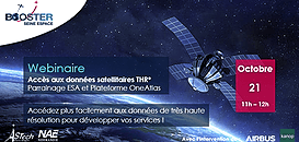 Webinaire - Accès facilité aux données satellitaires THR - Parrainage ESA et Plateforme OneAtlas - 21/10
