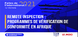 Remote inspection - Programmes de vérification de conformité en Afrique
