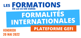 Formalités internationales : formation à l’utilisation de la plateforme GEFI
