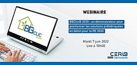 BBClic 2020® : un démonstrateur pour positionner les solutions préfabriquées en béton pour la RE 2020