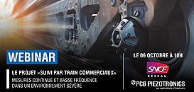 Mesures continues et basses fréquences dans un environnement sévère :  le projet STC - avec SNCF RÉSEAU​