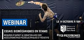 Analyse biomécanique du geste de service au tennis avec l'Université Sorbonne Paris Nord